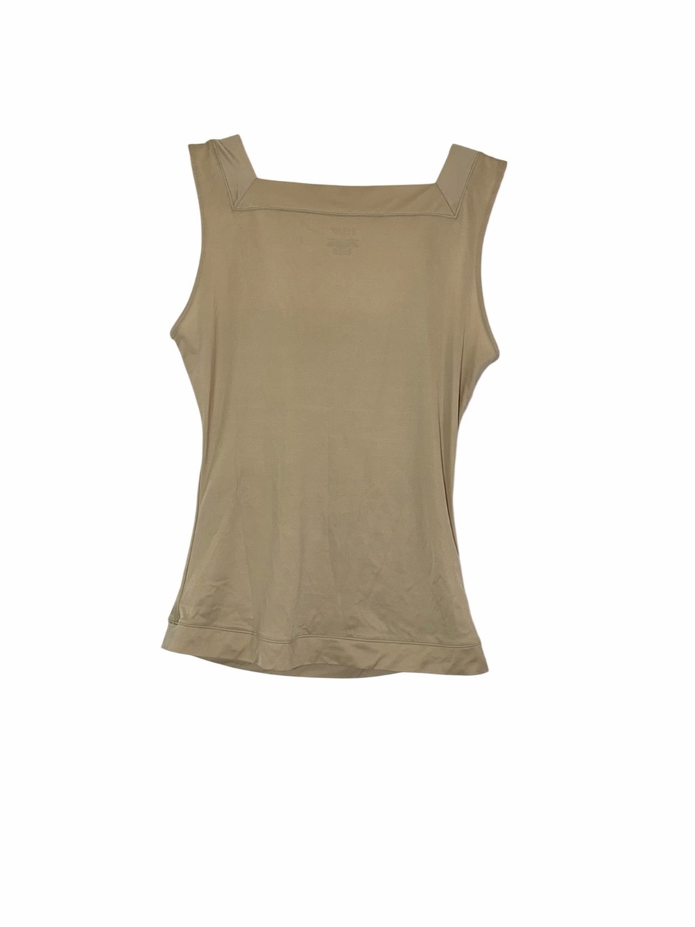 SPANX Square Neck Shaping Tank Top Nude Beige Size Large - Picture 2 of 5
